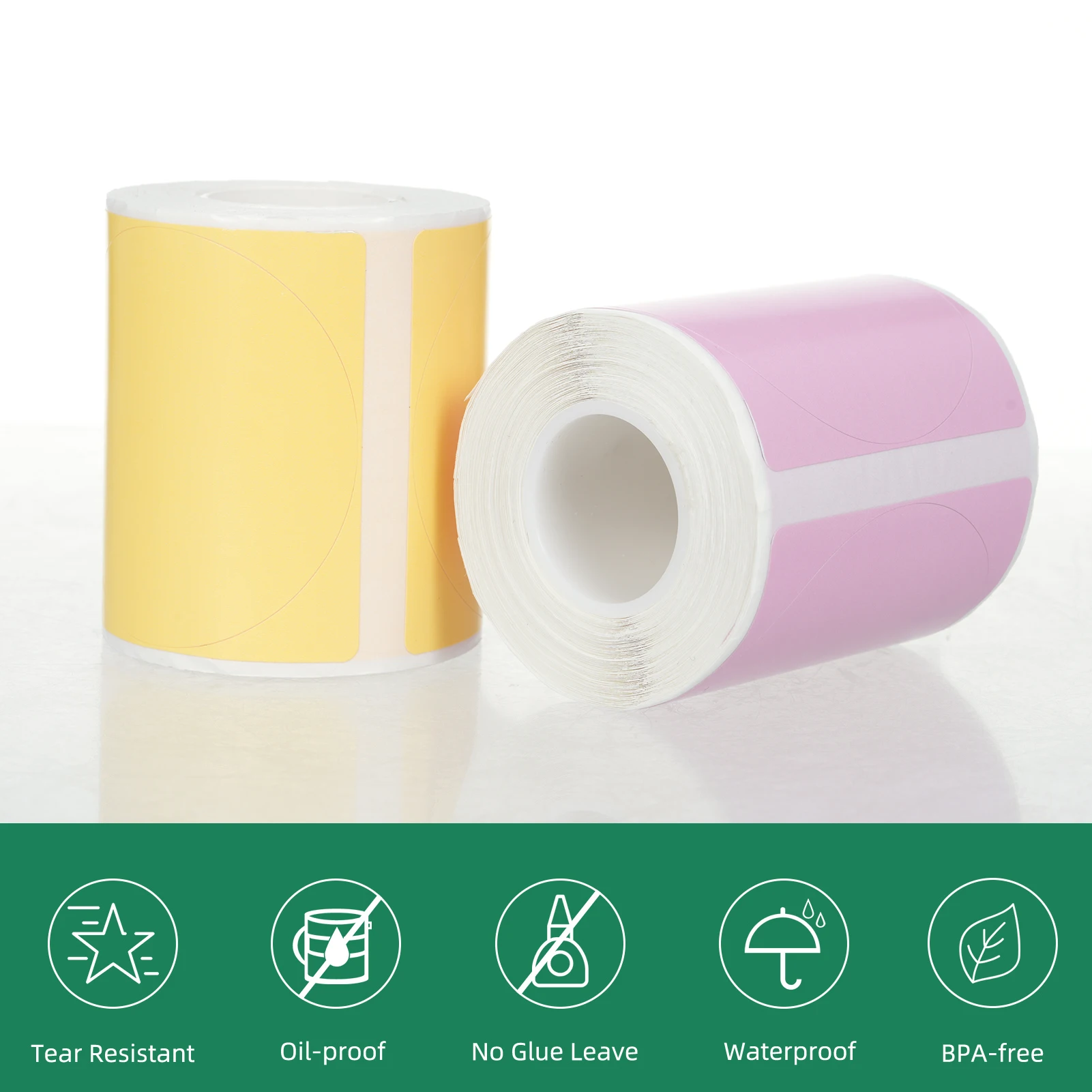 Бумага для термоэтикеток, круглая этикетка со штрих-кодом, размер цены, имя, пустые этикетки, водонепроницаемые, устойчивые к разрыву, совместимые с Phomemo M221/M110
Бумага для термоэтикеток, круглая этикетка со штрих-кодом, размер цены, имя, пустые этикетки, водонепроницаемые, устойчивые к разрыву, совместимые с Phomemo M221/M110