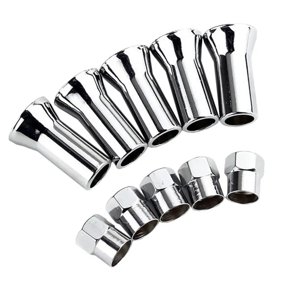 10Pcs Valve Stem Sleeves Caps Decorative Silver Alloy Tire Wheel Caps Corrosion Resistant Long Life Car Accessories
10Pcs Valve Stem Sleeves Caps Decorative Silver Alloy Tire Wheel Caps Corrosion Resistant Long Life Car Accessories