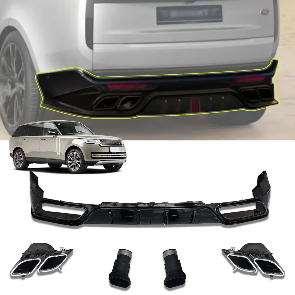 Car Exterior Body Parts Rear Lip rear splitter for Land Rover Range Rover Vogue 2023
Car Exterior Body Parts Rear Lip rear splitter for Land Rover Range Rover Vogue 2023