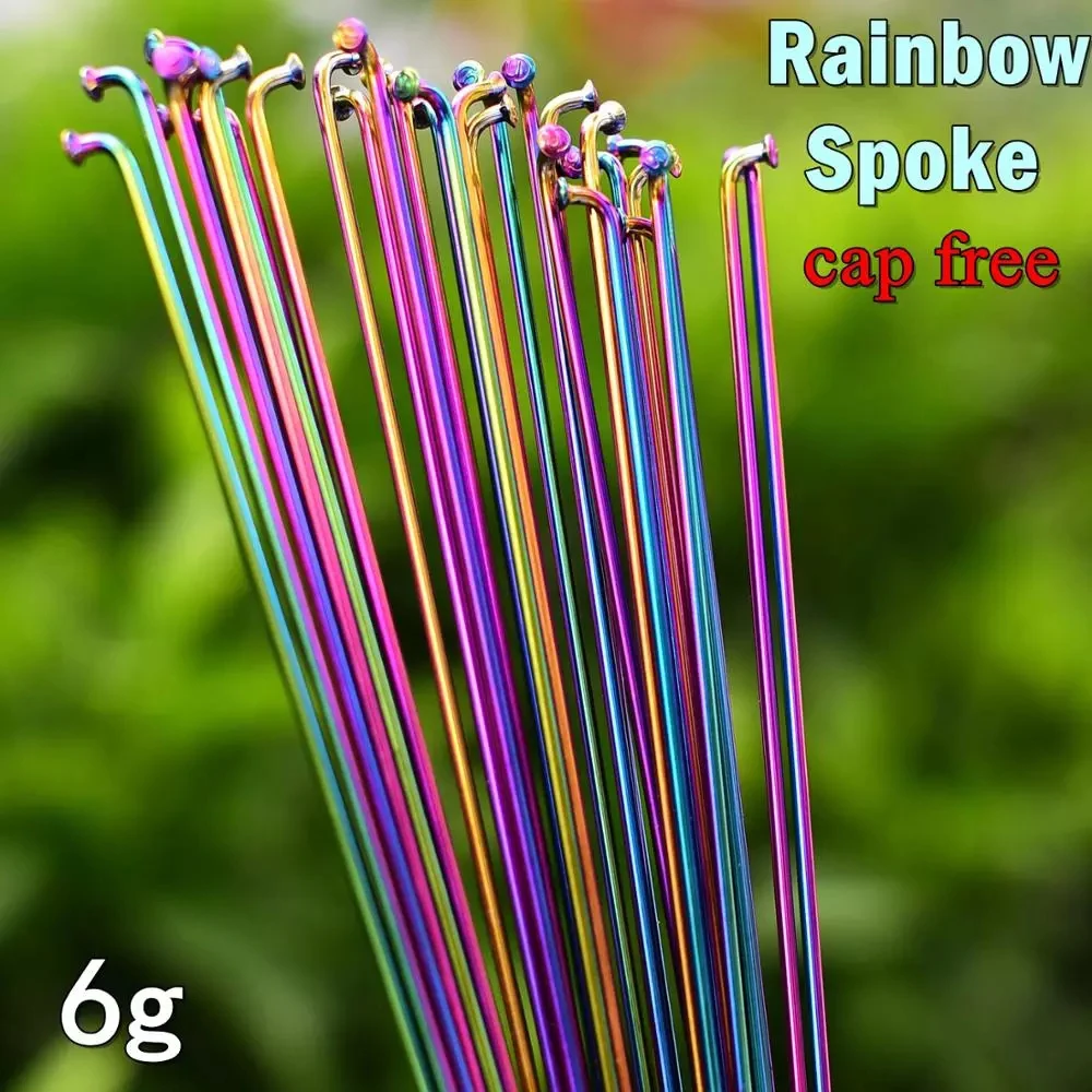 Bike 29 Inch Rainbow Spokes Nipples Road Bike Mountain Bike Stainless Steel Spokes Cycle Spokes Vacuum Pating Bicycle Spoke
Bike 29 Inch Rainbow Spokes Nipples Road Bike Mountain Bike Stainless Steel Spokes Cycle Spokes Vacuum Pating Bicycle Spoke