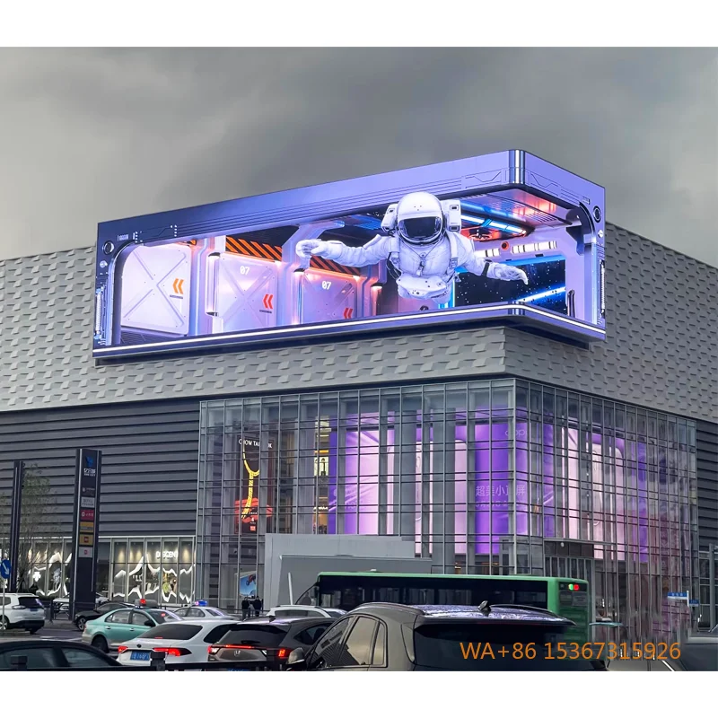 Large Size Outdoor LED Display Waterproof Wind Resistant Screen for Outdoor Exhibition
Large Size Outdoor LED Display Waterproof Wind Resistant Screen for Outdoor Exhibition