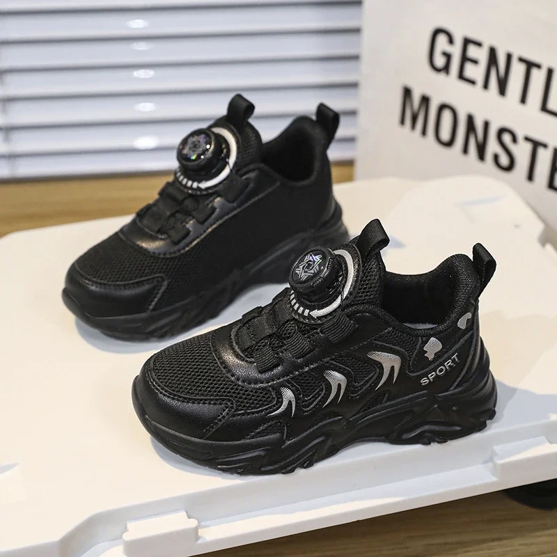 Children's Casual Sneakers Boys and Girls' Sports Shoes Spring New Mesh Breathable Rotating Button Kids' Running Shoes
Children's Casual Sneakers Boys and Girls' Sports Shoes Spring New Mesh Breathable Rotating Button Kids' Running Shoes