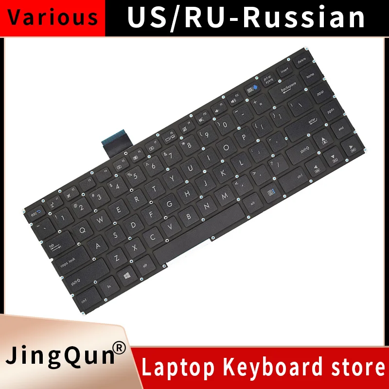 RU Black New Laptop Keyboard FOR ASUS S451 s451Lb S451L S451E X402C S400CB S400C X402 S400 F402C S400 S400CA x402CA Russian
RU Black New Laptop Keyboard FOR ASUS S451 s451Lb S451L S451E X402C S400CB S400C X402 S400 F402C S400 S400CA x402CA Russian