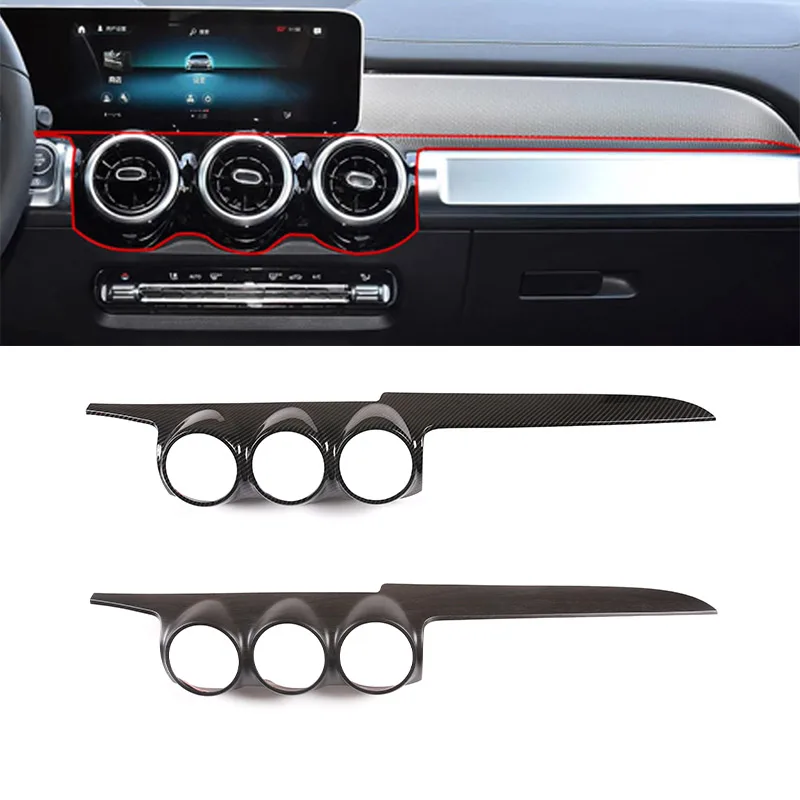 For Mercedes Benz GLB X247 Class 2019 2020 ABS Carbon Fiber Car Central Control Dashboard Air Vent Trim Cover
For Mercedes Benz GLB X247 Class 2019 2020 ABS Carbon Fiber Car Central Control Dashboard Air Vent Trim Cover