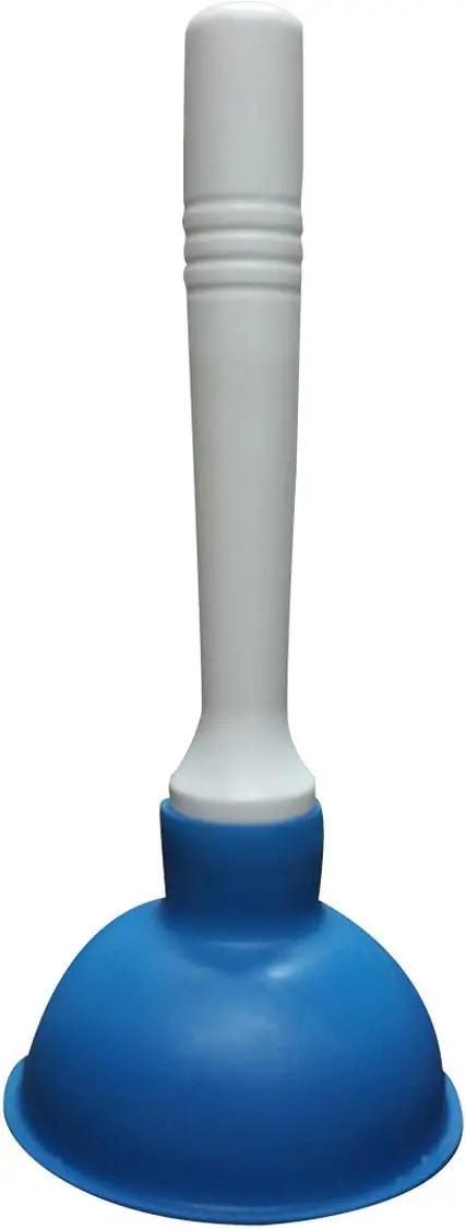 Small Drain Plunger with 4-Inch Cup, 9-Inch Short Handle for Kitchen Sink, Bathroom Toilet, Shower Tub Clog Remover
Small Drain Plunger with 4-Inch Cup, 9-Inch Short Handle for Kitchen Sink, Bathroom Toilet, Shower Tub Clog Remover