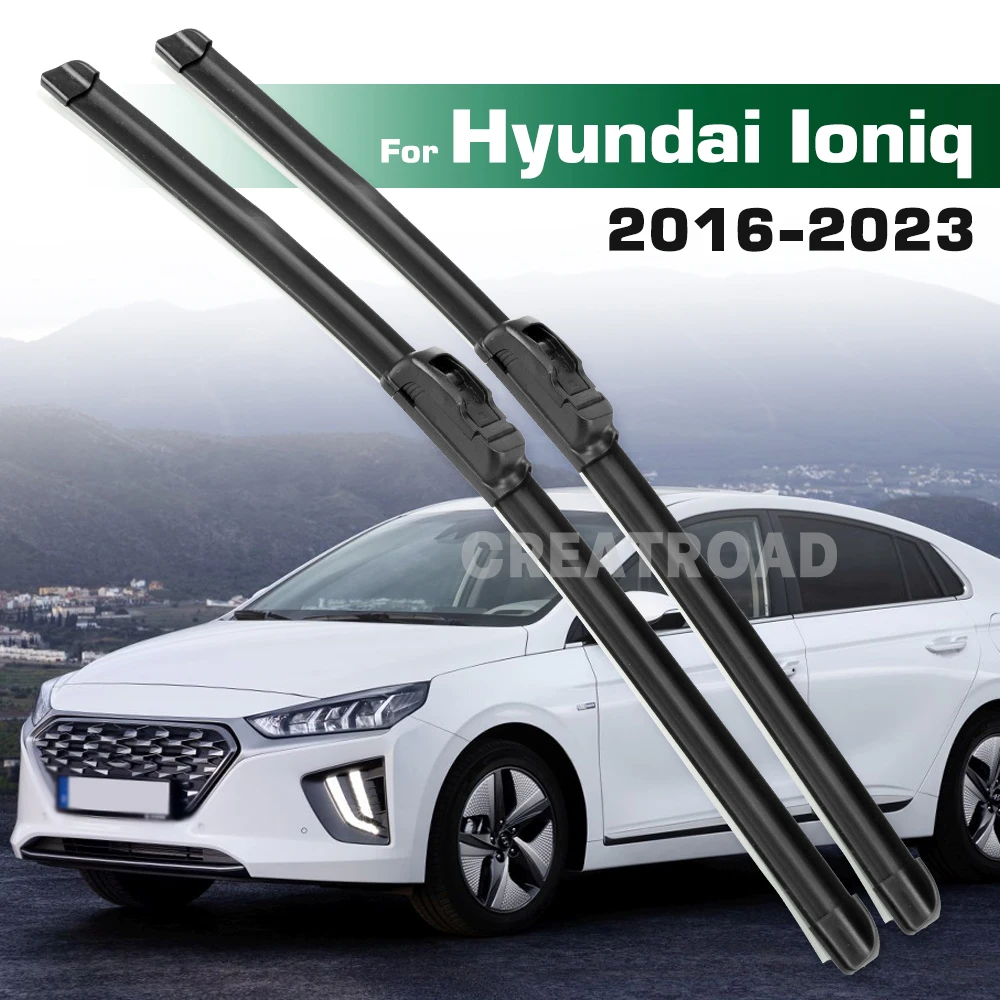 For Hyundai Ioniq 2016-2023 2017 2018 2019 2020 2021 2022 LHD&RHD Front Wiper Blades Windshield Windscreen Window Brush 26"+18"
For Hyundai Ioniq 2016-2023 2017 2018 2019 2020 2021 2022 LHD&RHD Front Wiper Blades Windshield Windscreen Window Brush 26"+18"