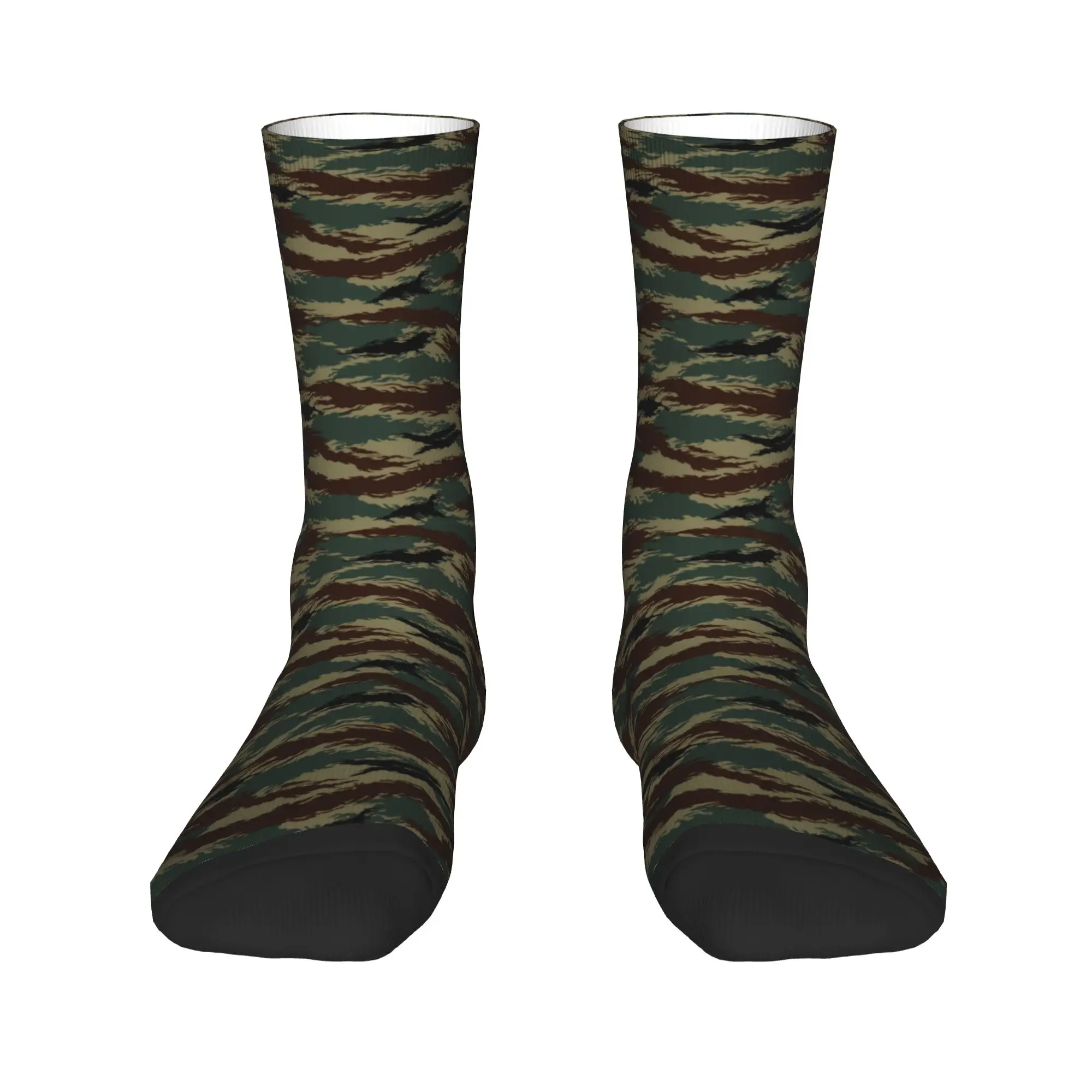 Tiger Stripe Camouflage Men's Crew Socks Unisex Funny Breathbale Warm Dress Socks
Tiger Stripe Camouflage Men's Crew Socks Unisex Funny Breathbale Warm Dress Socks