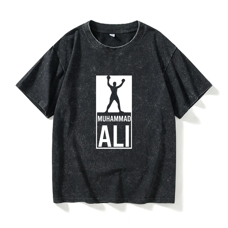 Boxing Muhammad Ali Fighting Sports T-irt ort Sve round Ne Large Size Men's Clothing Casual Cotton Tee
Boxing Muhammad Ali Fighting Sports T-irt ort Sve round Ne Large Size Men's Clothing Casual Cotton Tee