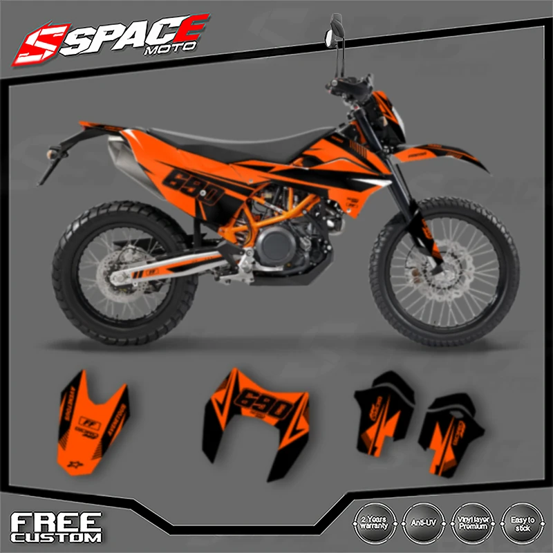 SPACE Custom Motorcycle Graphics For KTM 2013 2014 2015 2016 2017 2018 690 ENDURO Decal Stickers Kits 001
SPACE Custom Motorcycle Graphics For KTM 2013 2014 2015 2016 2017 2018 690 ENDURO Decal Stickers Kits 001