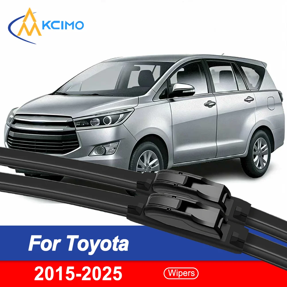 Direct-Fit Windshield Wipers for Toyota Innova AN140 (2015–2025) – Frameless, Quiet, Teflon-Treated
Direct-Fit Windshield Wipers for Toyota Innova AN140 (2015–2025) – Frameless, Quiet, Teflon-Treated