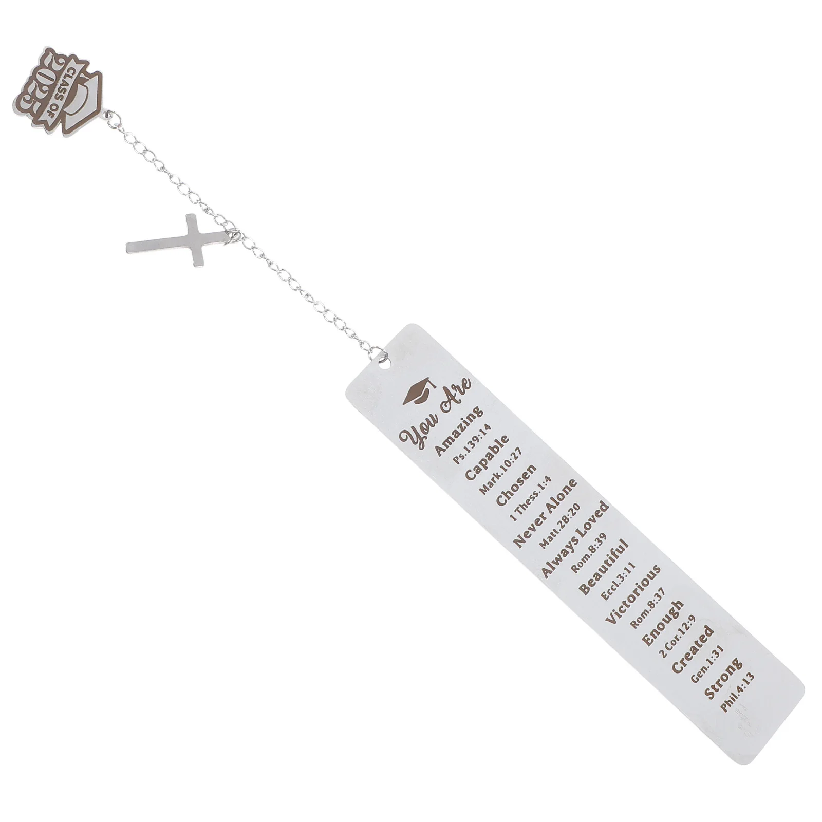 Graduation Ceremony Bookmark Stainless Steel Metal Design for Teachers Students Commemorative Keepsake Present Stationery Decor
Graduation Ceremony Bookmark Stainless Steel Metal Design for Teachers Students Commemorative Keepsake Present Stationery Decor