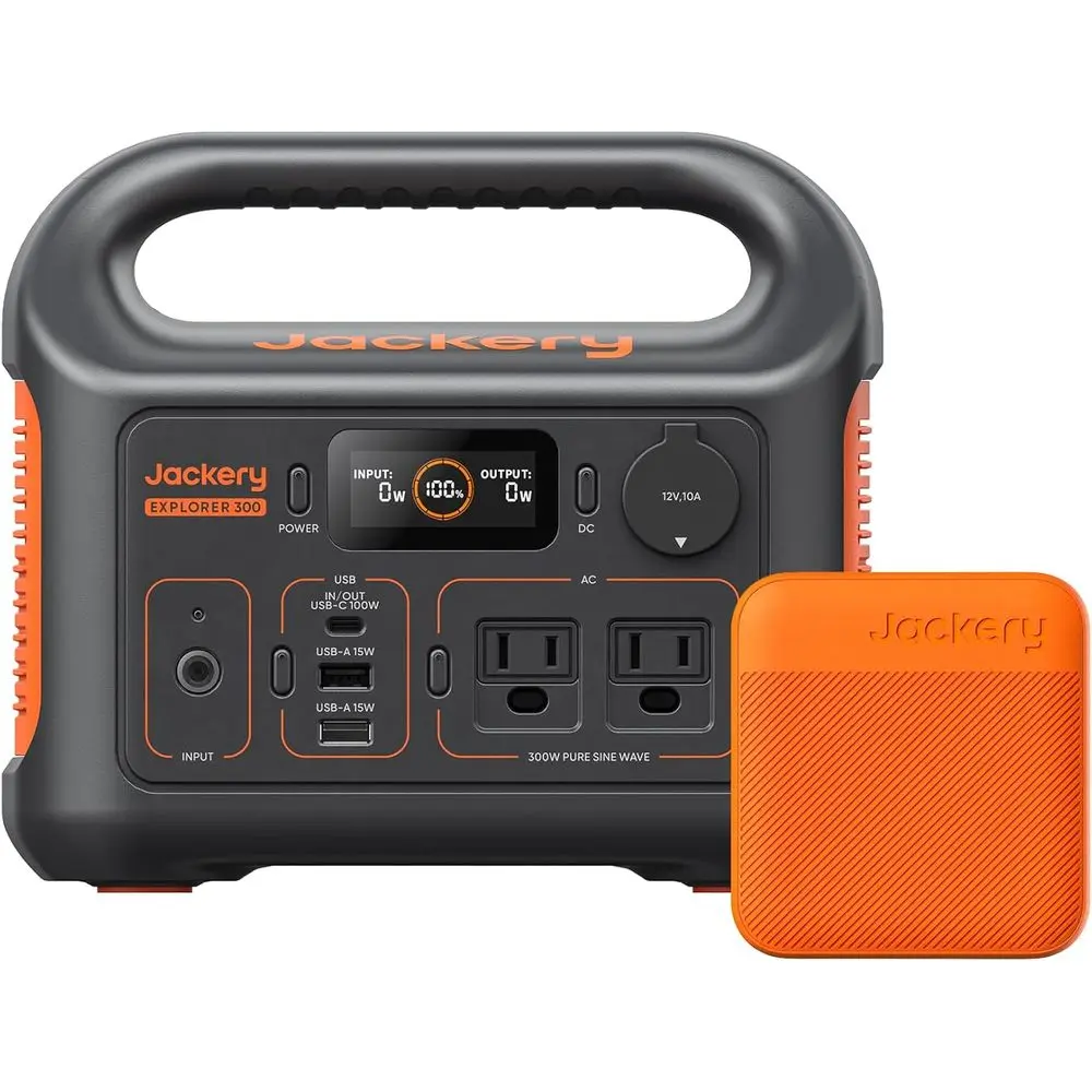 Portable Power Station 300W, 292Wh LiFePO4 Battery, Ideal for Outdoor Camping, Travel, and Emergency Power Needs (Solar Panel Op
Portable Power Station 300W, 292Wh LiFePO4 Battery, Ideal for Outdoor Camping, Travel, and Emergency Power Needs (Solar Panel Op