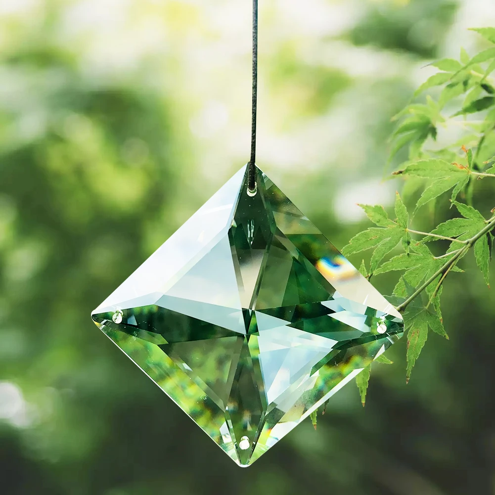 60mm 4 Holes Square Clear Crystal Prism Hanging Sun Catcher Chandelier Parts DIY Home Wedding Decor Accessories
60mm 4 Holes Square Clear Crystal Prism Hanging Sun Catcher Chandelier Parts DIY Home Wedding Decor Accessories