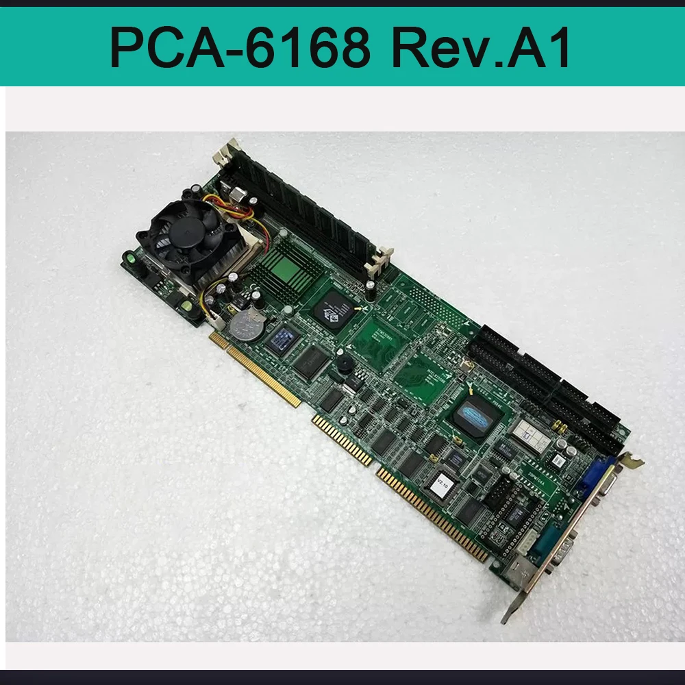 For Advantech Industrial Control Mainboard PCA-6168 Rev.A1
For Advantech Industrial Control Mainboard PCA-6168 Rev.A1
