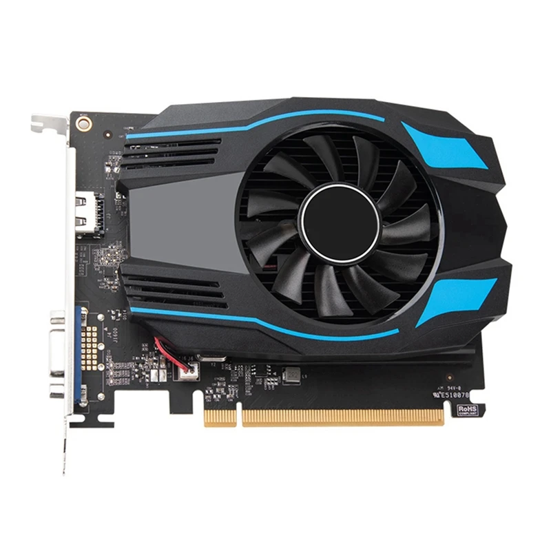 GT1030 GDDR5 2GB Graphics Card 14 Nm 1228 Mhz 1502 Mhz 64 Bit DVI+HD Pcle X4 3.0 Video Card Durable Easy To Use
GT1030 GDDR5 2GB Graphics Card 14 Nm 1228 Mhz 1502 Mhz 64 Bit DVI+HD Pcle X4 3.0 Video Card Durable Easy To Use