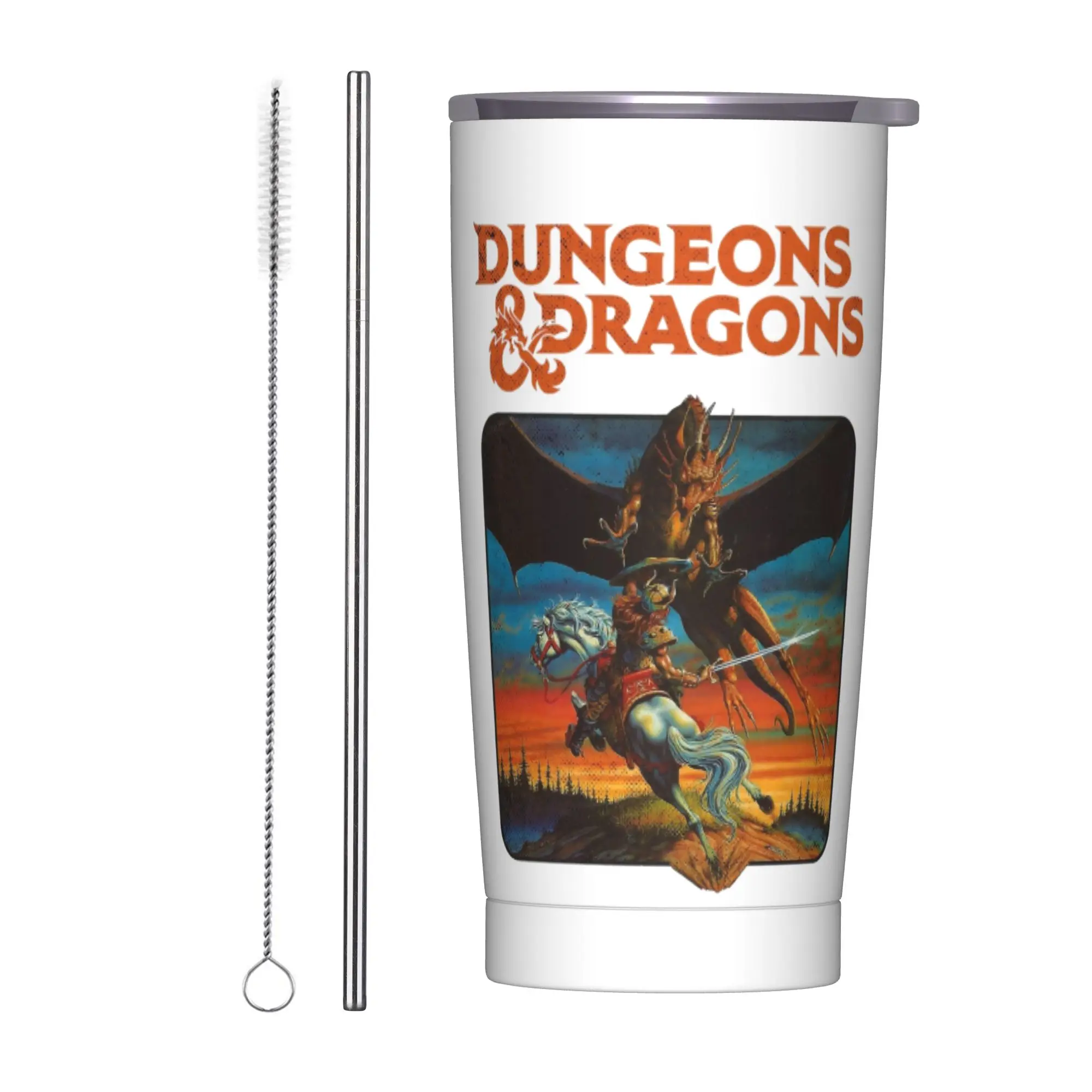 Stainless Steel Tumbler Dungeon and Dragon Coffee Mug Keep Heat Cold and Hot Car Mugs Camping Water Bottle
Stainless Steel Tumbler Dungeon and Dragon Coffee Mug Keep Heat Cold and Hot Car Mugs Camping Water Bottle