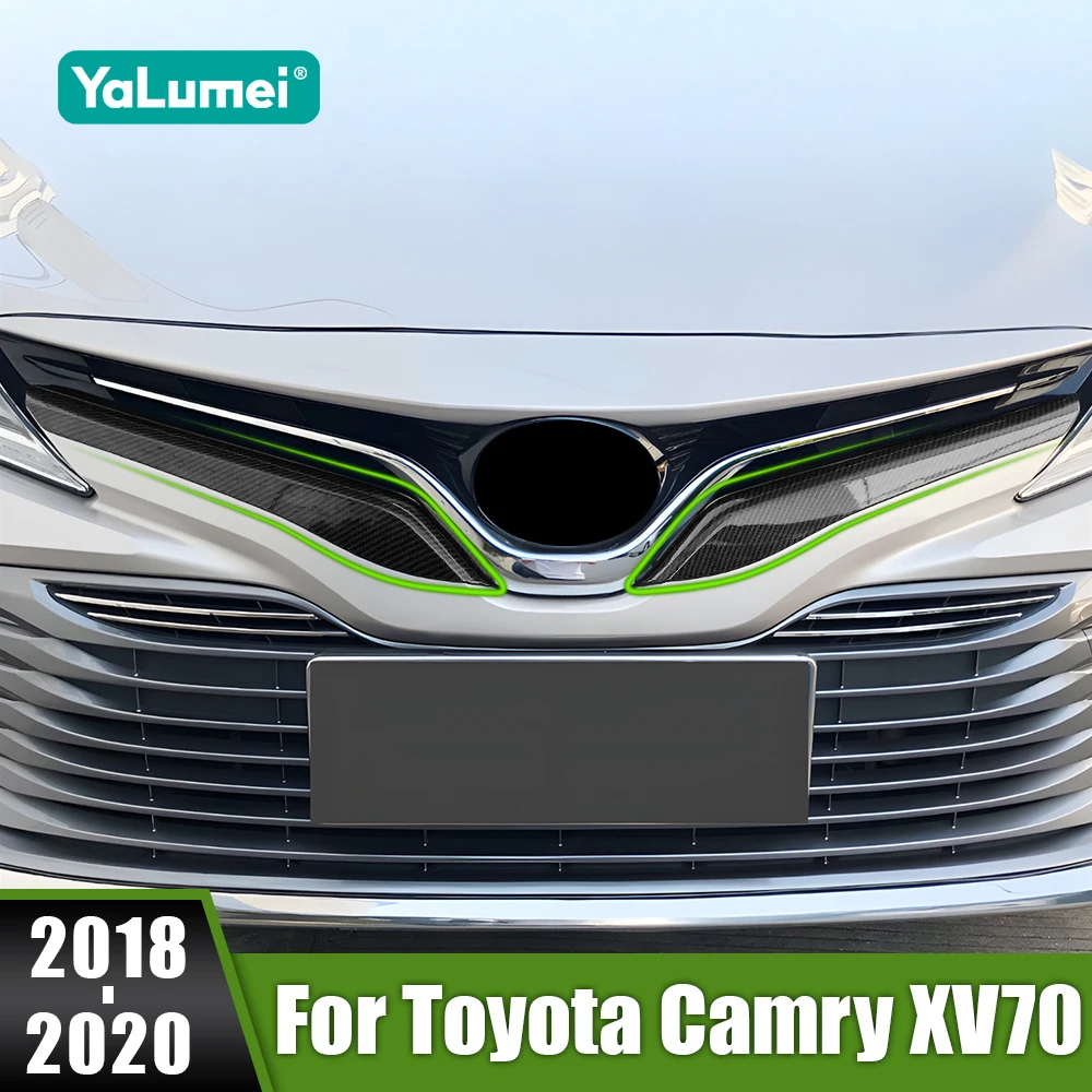 For Toyota Camry LE XLE 2018 2019 2020 ABS Car Grille Front Bumper Trim Cover Body Exterior Decoration Strip Sticker Accessories
For Toyota Camry LE XLE 2018 2019 2020 ABS Car Grille Front Bumper Trim Cover Body Exterior Decoration Strip Sticker Accessories