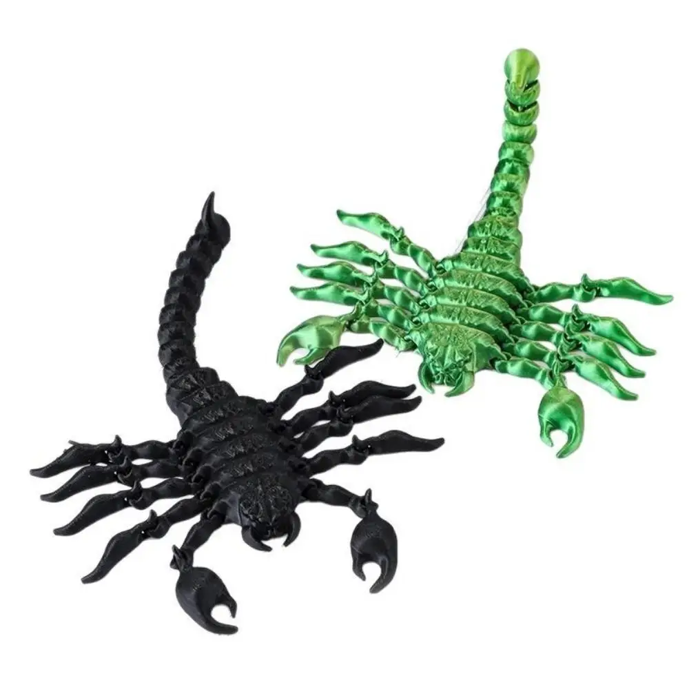 Creative 3D Printed Scorpion Articulated Realistic 3D Printed Simulation Toy Flexible Rotatable Animal Simulation Model
Creative 3D Printed Scorpion Articulated Realistic 3D Printed Simulation Toy Flexible Rotatable Animal Simulation Model