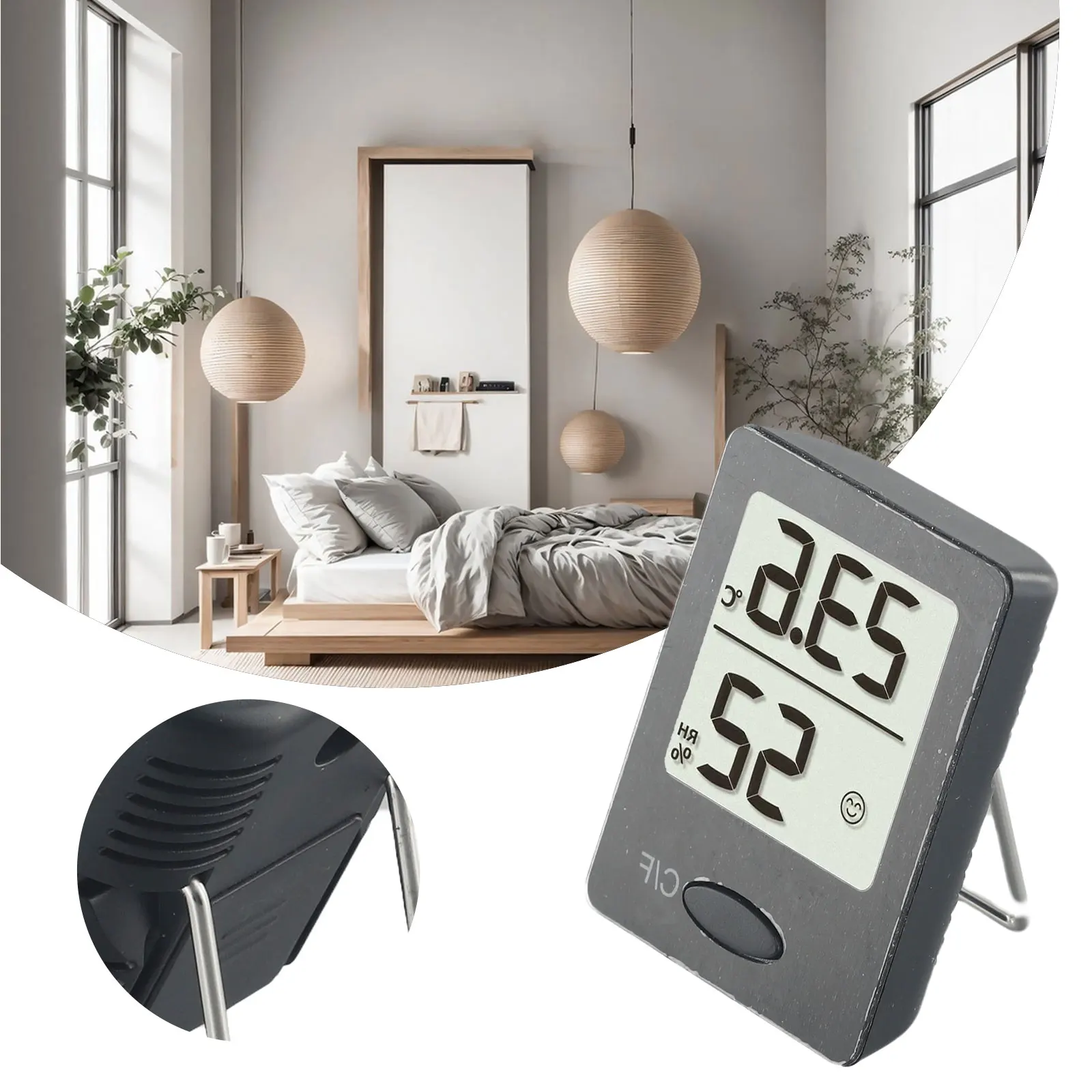 Digital Thermometer Indoor Thermometer Humidity Hygrometer Indoor Suitable For Bedrooms Temperature Thermometer
Digital Thermometer Indoor Thermometer Humidity Hygrometer Indoor Suitable For Bedrooms Temperature Thermometer