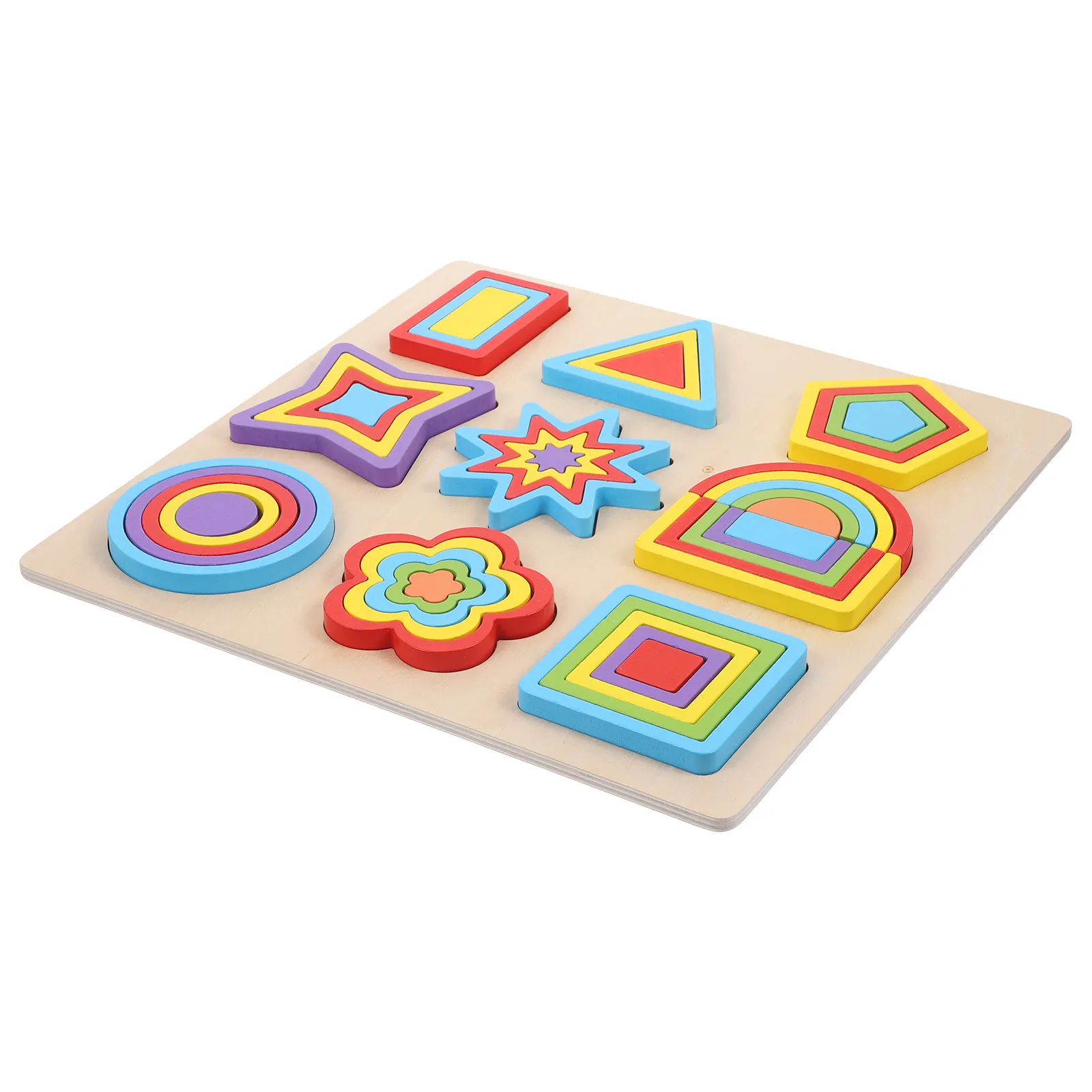 1Set Geometry Shape Cognitive Wooden Blocks Educational Early Learning Kit for Kids Creativity and Educational Toys
1Set Geometry Shape Cognitive Wooden Blocks Educational Early Learning Kit for Kids Creativity and Educational Toys