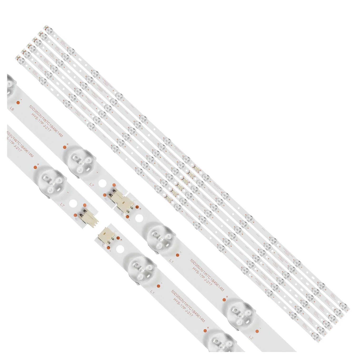 LED Backlight strip For LE50D59 LE50D69 RB-50D9FT2C LE50K35S 50PH5129 Le50h354f 471R1P13 Le50h354D8900 K500WD-A K500WD-B
LED Backlight strip For LE50D59 LE50D69 RB-50D9FT2C LE50K35S 50PH5129 Le50h354f 471R1P13 Le50h354D8900 K500WD-A K500WD-B