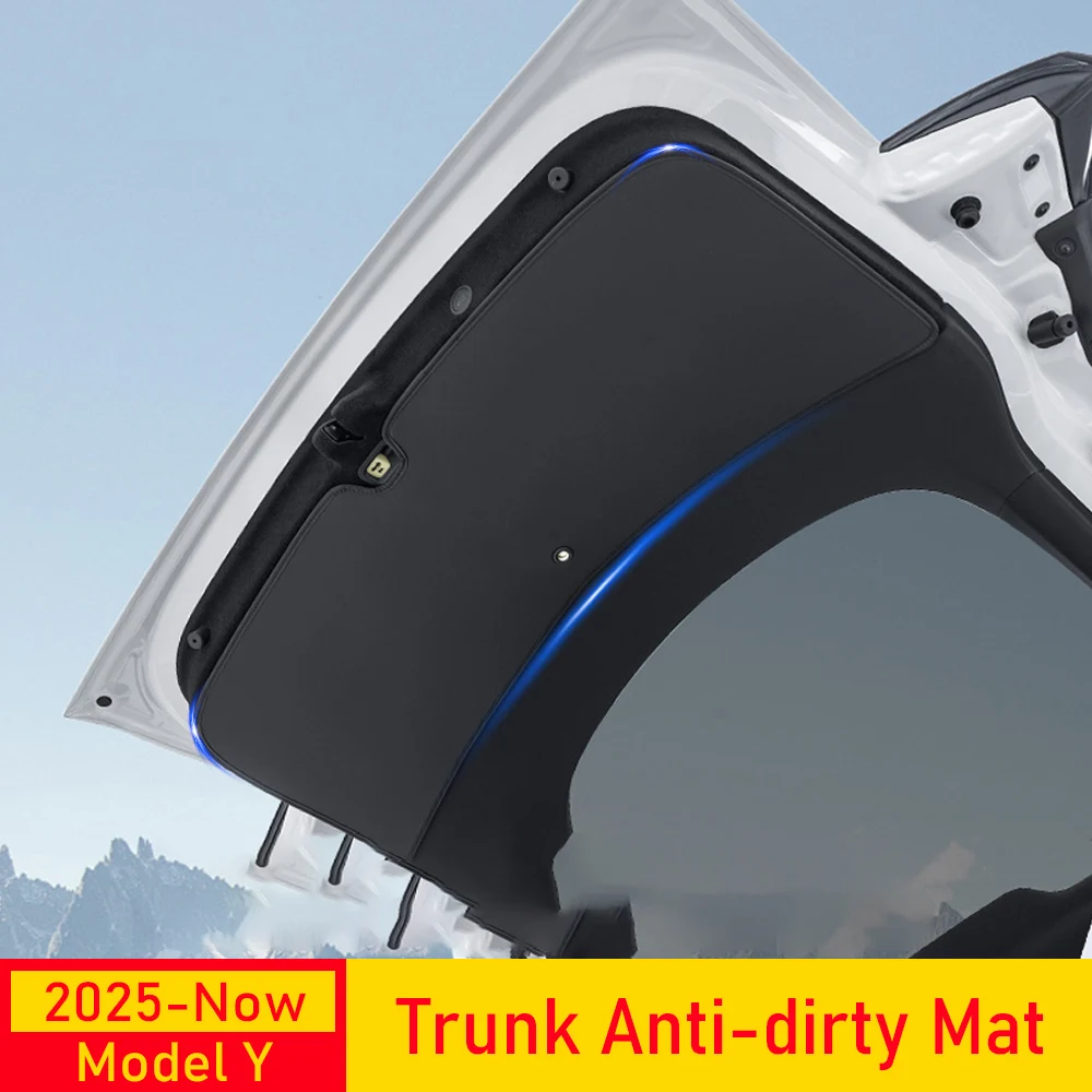 Anti-dirty Rear Trunk Mat Pad for Tesla Model Y Juniper 2025 2026 (5 Seats) Trunk Tailgate Door Sill Protect Guards Accessories
Anti-dirty Rear Trunk Mat Pad for Tesla Model Y Juniper 2025 2026 (5 Seats) Trunk Tailgate Door Sill Protect Guards Accessories