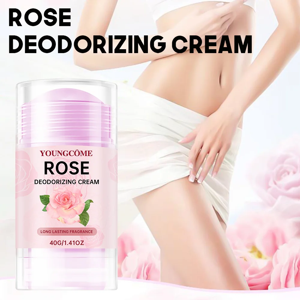 Rose Deodorizing Cream Anti Sweating Keep Drying Lasting Fragrance Remove Armpit Odor Underarm Refresh Sticks Fade Body Odor
Rose Deodorizing Cream Anti Sweating Keep Drying Lasting Fragrance Remove Armpit Odor Underarm Refresh Sticks Fade Body Odor