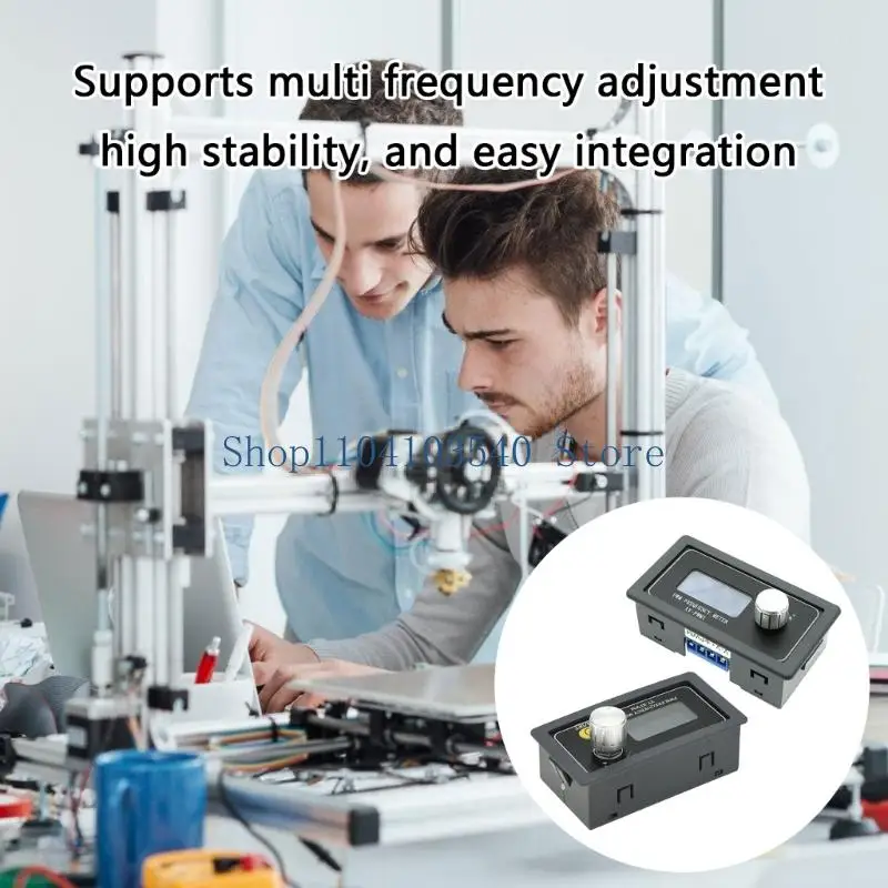 02DC Adjustable PWM Frequency Generator Module with LCD Display & Rotary Switch
02DC Adjustable PWM Frequency Generator Module with LCD Display & Rotary Switch