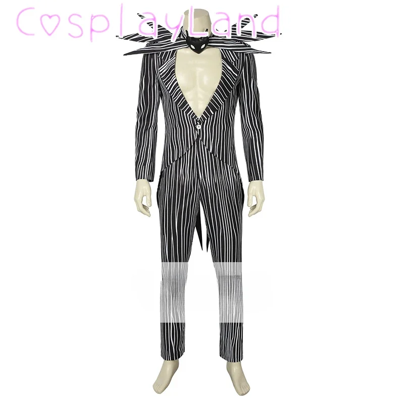 Before Christmas Jack Skellington Cosplay Costume Halloween Costumes Adult Men Suit Top Pants Tie Full Set Outfit Jack Costume
Before Christmas Jack Skellington Cosplay Costume Halloween Costumes Adult Men Suit Top Pants Tie Full Set Outfit Jack Costume
