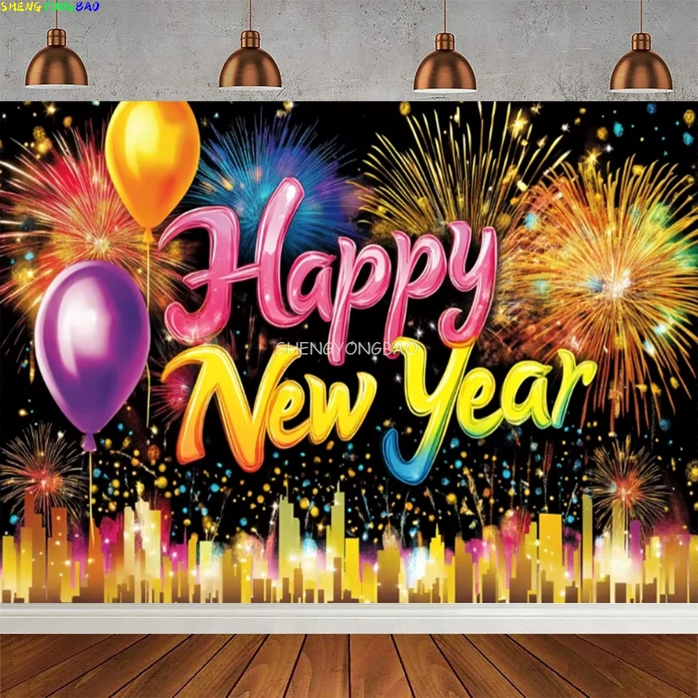 Happy New Year Backdrops 2026 Colorful Neon Glow Graffiti Festive Celebration Balloon Family Party Photo Background Props CN-10
Happy New Year Backdrops 2026 Colorful Neon Glow Graffiti Festive Celebration Balloon Family Party Photo Background Props CN-10