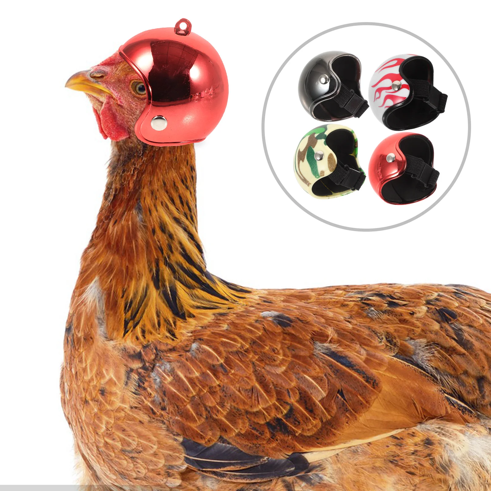 4 Pcs Chicken Hard Hat Parrot Safety Cube Protective Crash Tiny Helmets Miniature Headgear
4 Pcs Chicken Hard Hat Parrot Safety Cube Protective Crash Tiny Helmets Miniature Headgear