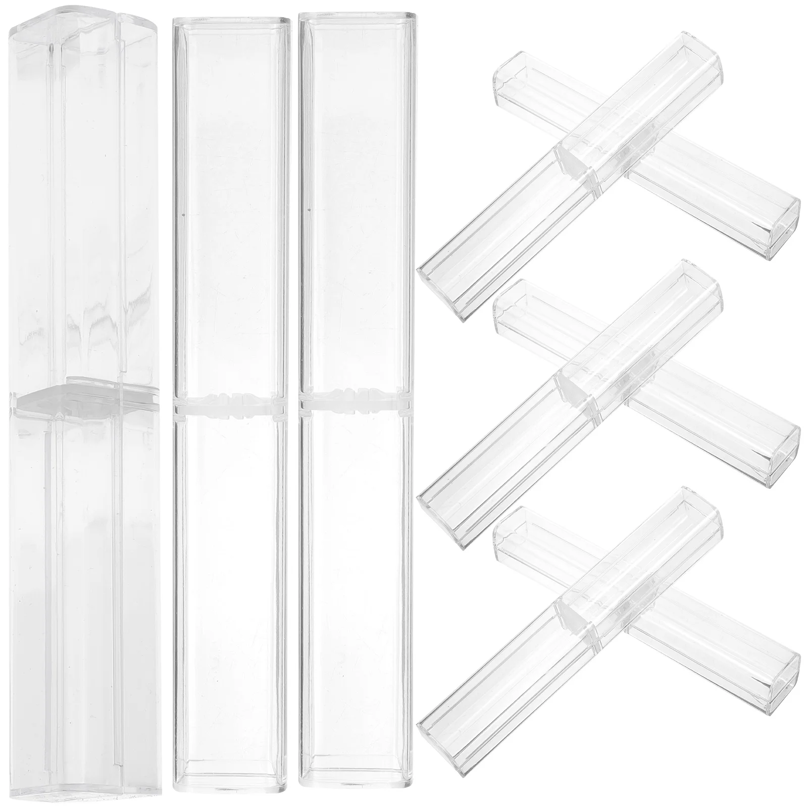 10 Pcs Acrylic Pencil Case Painting Pencils Cases Storage Tube Stationery Containers Students Holder Ballpoint Organizer
10 Pcs Acrylic Pencil Case Painting Pencils Cases Storage Tube Stationery Containers Students Holder Ballpoint Organizer