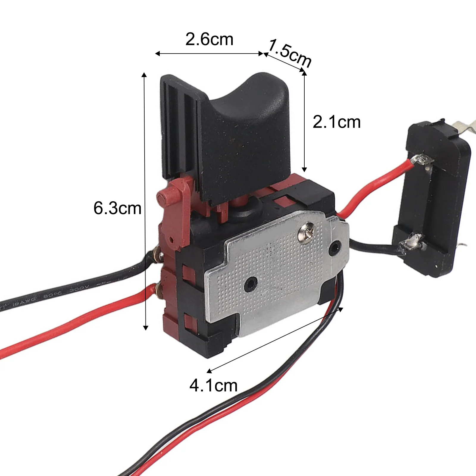 Home Renovation Cordless Drill Electric Drill Accessory Battery Control Approx 5x4cm Electric Hand Drill Part Plastic Material
Home Renovation Cordless Drill Electric Drill Accessory Battery Control Approx 5x4cm Electric Hand Drill Part Plastic Material