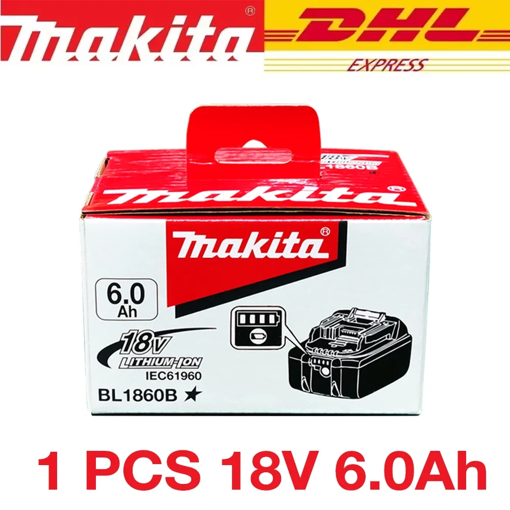 Original Makita 6Ah/5Ah/ Makita 18V Battery BL1830B BL1850B BL1850 BL1840 BL1860 BL1815 Replacement Lithium Battery
Original Makita 6Ah/5Ah/ Makita 18V Battery BL1830B BL1850B BL1850 BL1840 BL1860 BL1815 Replacement Lithium Battery