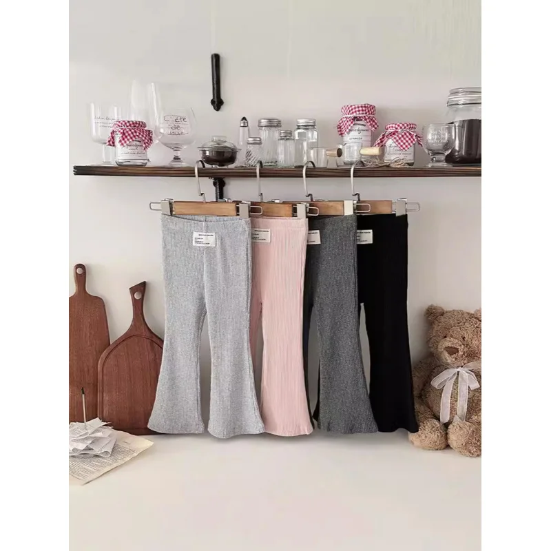 South Korea Children's Clothing Girls Flared Pants2024Autumn New Style Fashionable Sunken Stripe Slim Fit Stretch Leggings for L
South Korea Children's Clothing Girls Flared Pants2024Autumn New Style Fashionable Sunken Stripe Slim Fit Stretch Leggings for L
