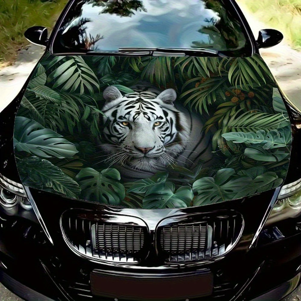 White Tiger In The Jungle Car Hood Wrap Color Vinyl Sticker Truck Graphic Bonnet Auto Accessories Decor Decal Gift Waterproof An
White Tiger In The Jungle Car Hood Wrap Color Vinyl Sticker Truck Graphic Bonnet Auto Accessories Decor Decal Gift Waterproof An