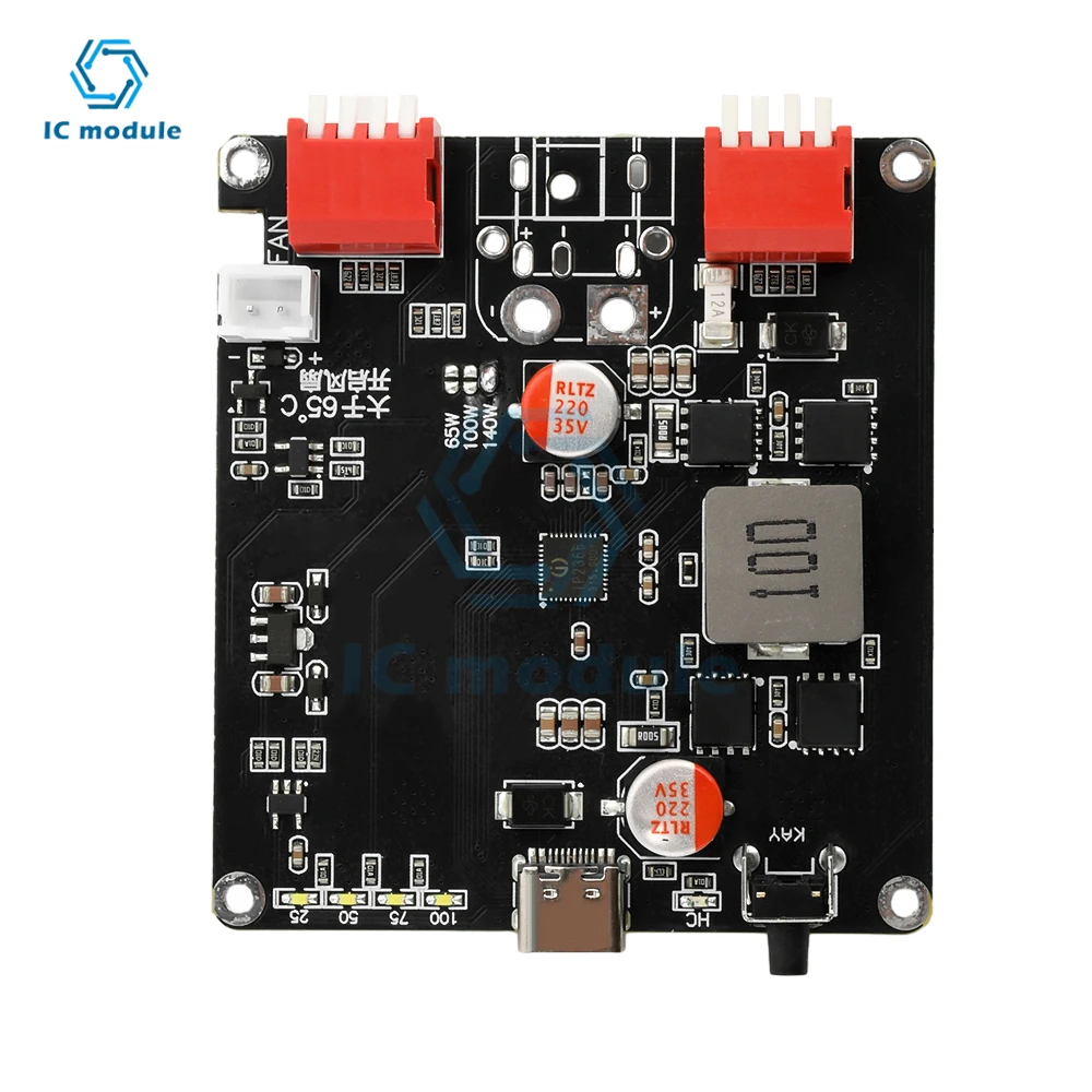 140W Bidirectional Fast Charger Module 2S 3S 4S 5S 6S Lithium Battery Charging Board IP2366 Li-ion Lifepo4 BMS Charger Module
140W Bidirectional Fast Charger Module 2S 3S 4S 5S 6S Lithium Battery Charging Board IP2366 Li-ion Lifepo4 BMS Charger Module