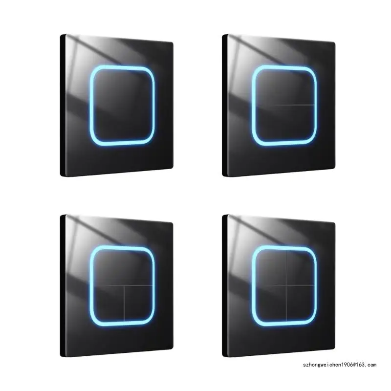 28GF 3 4 Gang Wall Button Light Switches LED Indicators Reset Point Power Switches
28GF 3 4 Gang Wall Button Light Switches LED Indicators Reset Point Power Switches