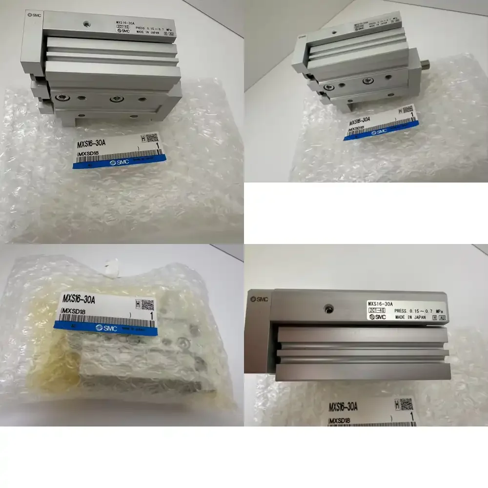 SMC MXS Series Pneumatic Slide Tables MXS16-30A/AS/AT/B/BS/BT Fittings Hydraulic Cylinder Made of Copper
SMC MXS Series Pneumatic Slide Tables MXS16-30A/AS/AT/B/BS/BT Fittings Hydraulic Cylinder Made of Copper