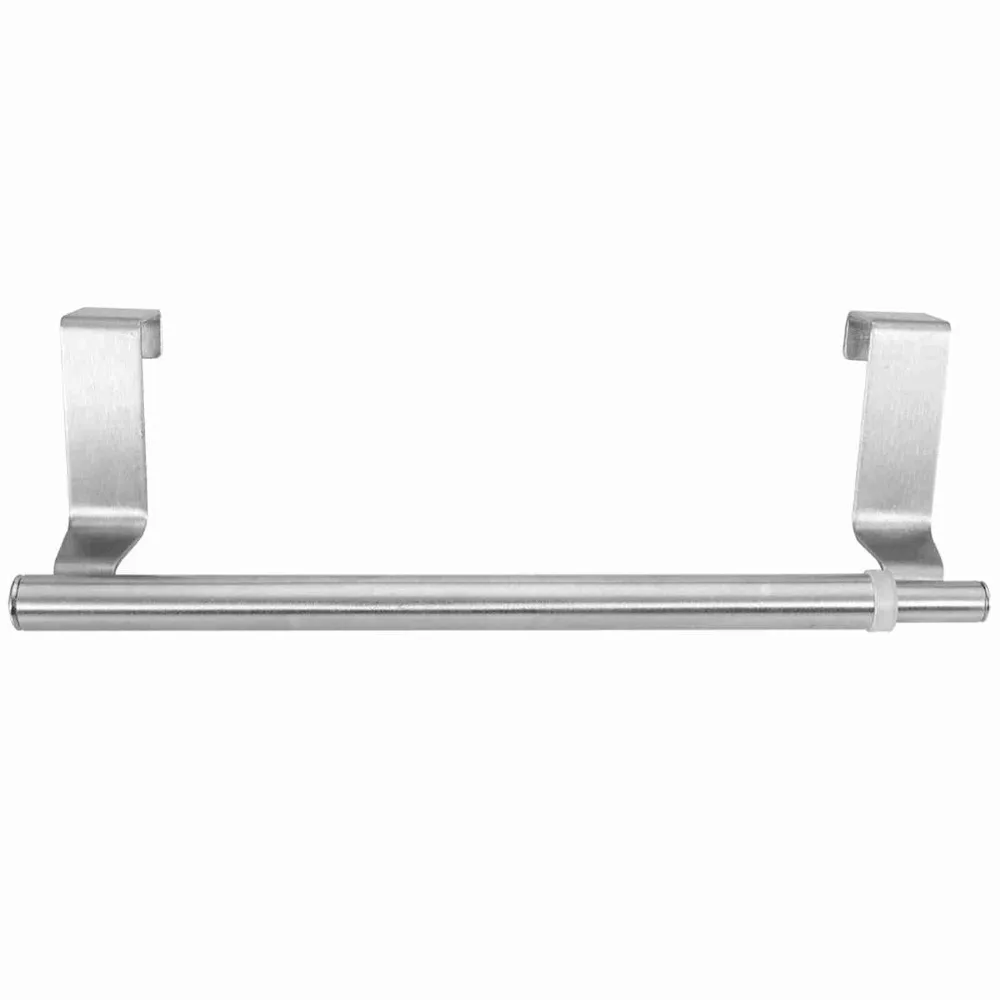 Practical Stainless Steel Towel Rack Retractable Silver Towel Holder Space Saving No Drilling Towel Bar over Door
Practical Stainless Steel Towel Rack Retractable Silver Towel Holder Space Saving No Drilling Towel Bar over Door