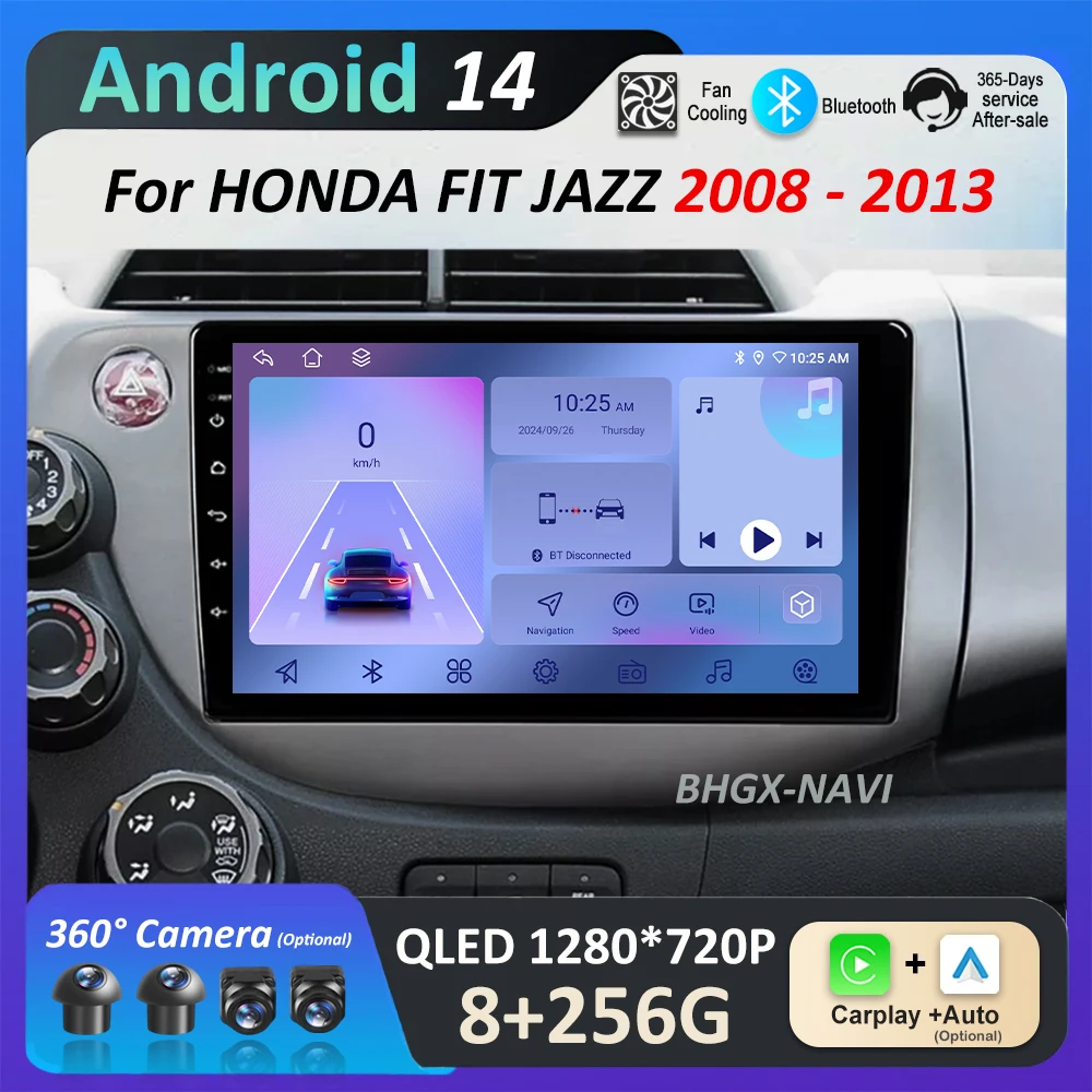 Android 14 Intelligent System Car Radio Multimedia Player for HONDA FIT JAZZ 2008 - 2013 Touch Screen 4G WiFi BT GPS Navigation
Android 14 Intelligent System Car Radio Multimedia Player for HONDA FIT JAZZ 2008 - 2013 Touch Screen 4G WiFi BT GPS Navigation