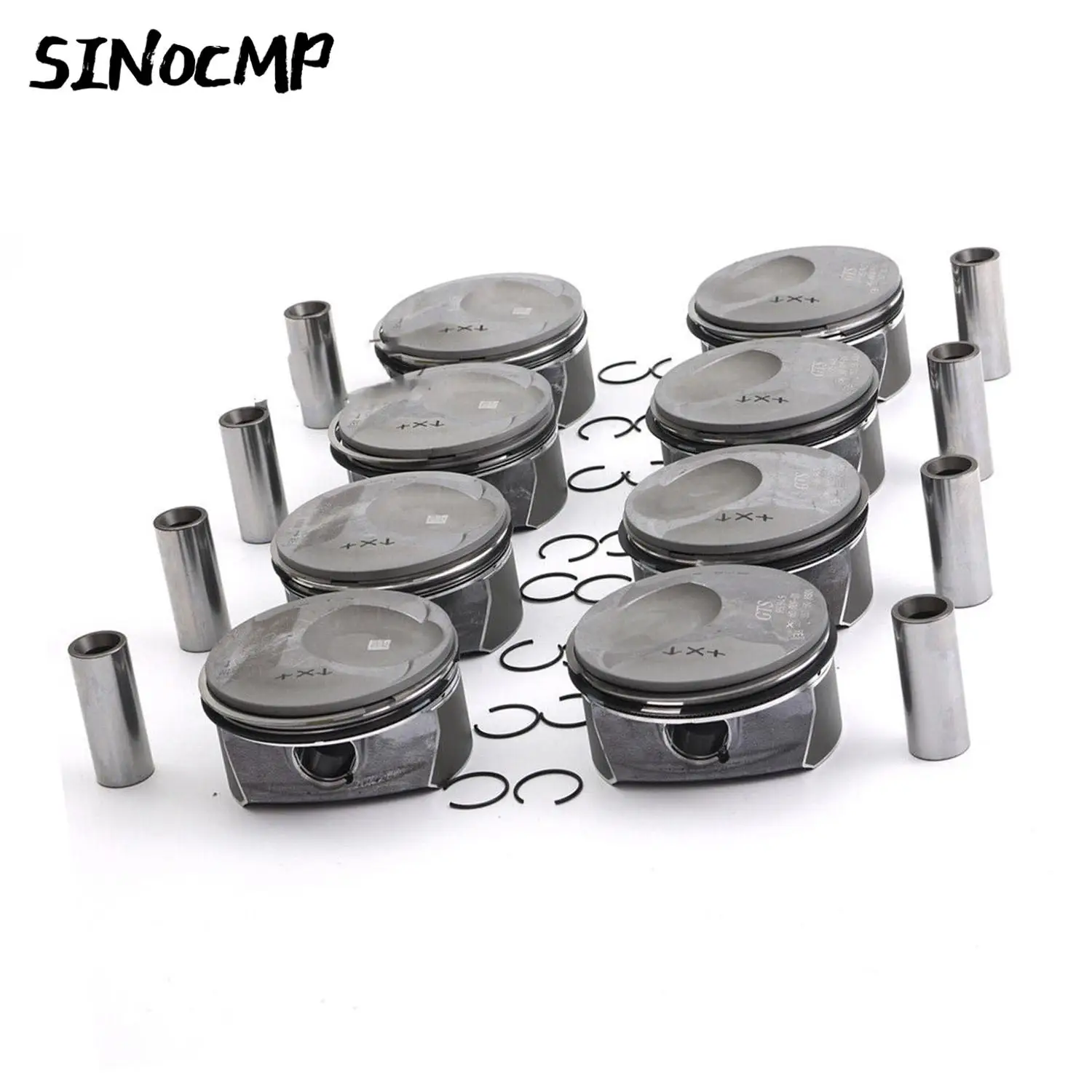 8 Pcs Pistons & Rings Kit 94810304824 94810304724 For Porsche Cayenne Panamera S GTS 957 970 4.8L V8 Car Piston Kit Auto Parts
8 Pcs Pistons & Rings Kit 94810304824 94810304724 For Porsche Cayenne Panamera S GTS 957 970 4.8L V8 Car Piston Kit Auto Parts
