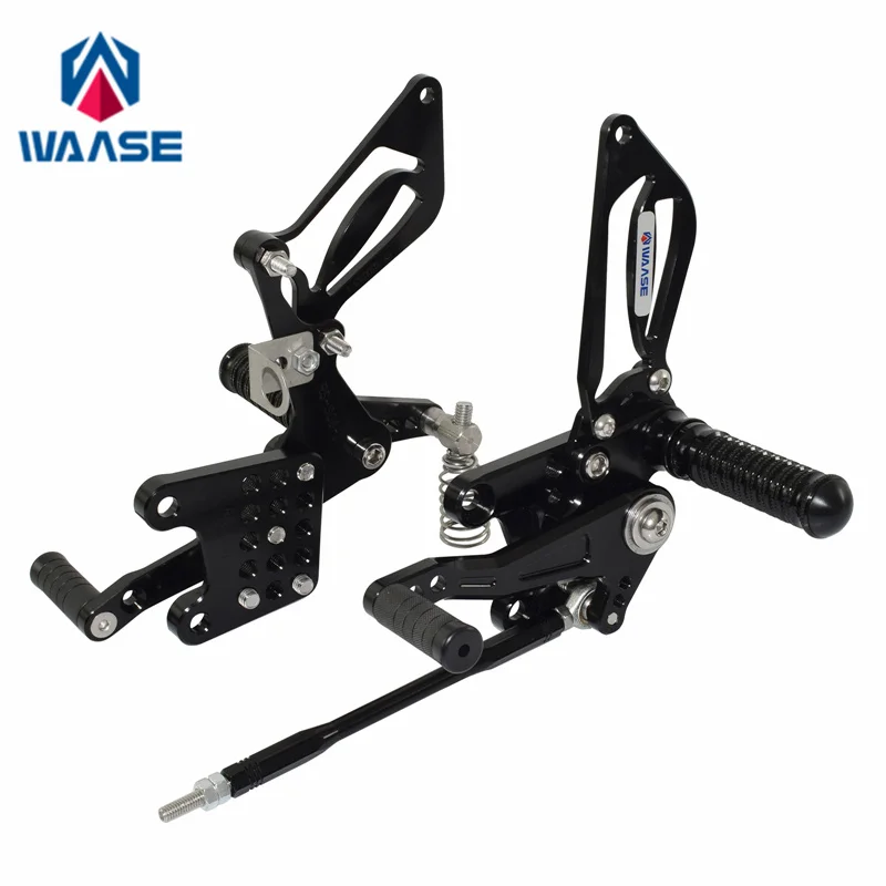 WAASE Adjustable Rider Rearset Footrests Foot Pegs For SUZUKI Hayabusa GSXR GSX-R 1300 GSX1300R 1999-2007 2008-2020
WAASE Adjustable Rider Rearset Footrests Foot Pegs For SUZUKI Hayabusa GSXR GSX-R 1300 GSX1300R 1999-2007 2008-2020