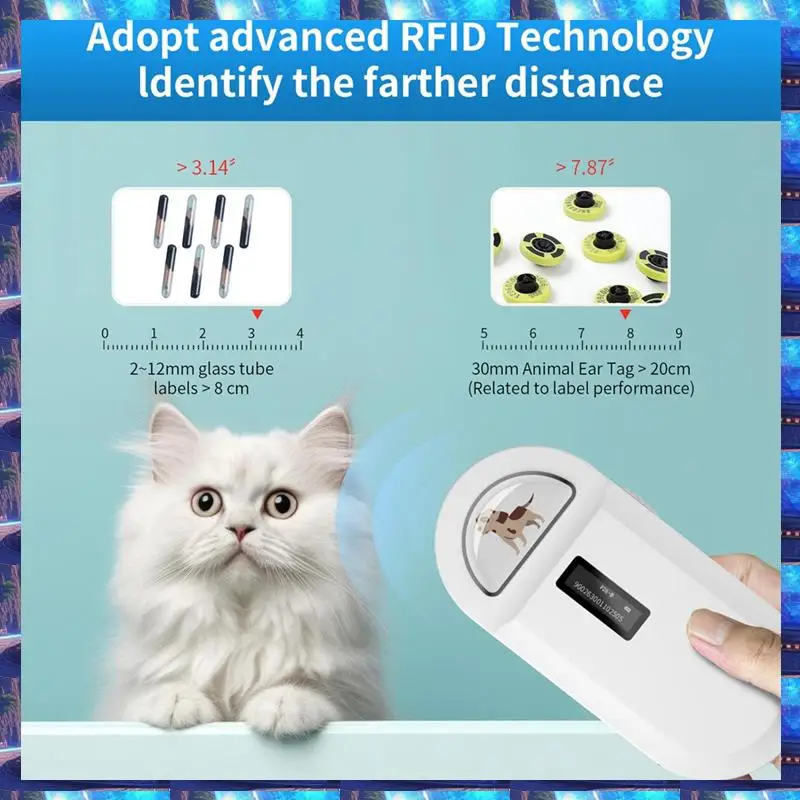 2025 134,2 кГц RFID-считыватель, сканер микрочипов для домашних животных, портативный считыватель чипов для животных для идентификации номера животных, RFID 134,2 кГц Re
2025 134,2 кГц RFID-считыватель, сканер микрочипов для домашних животных, портативный считыватель чипов для животных для идентификации номера животных, RFID 134,2 кГц Re