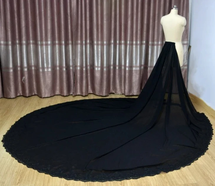 Detachable train Chiffon train skirt Cathedral wedding dress train removable skirt lace dress custom size
Detachable train Chiffon train skirt Cathedral wedding dress train removable skirt lace dress custom size