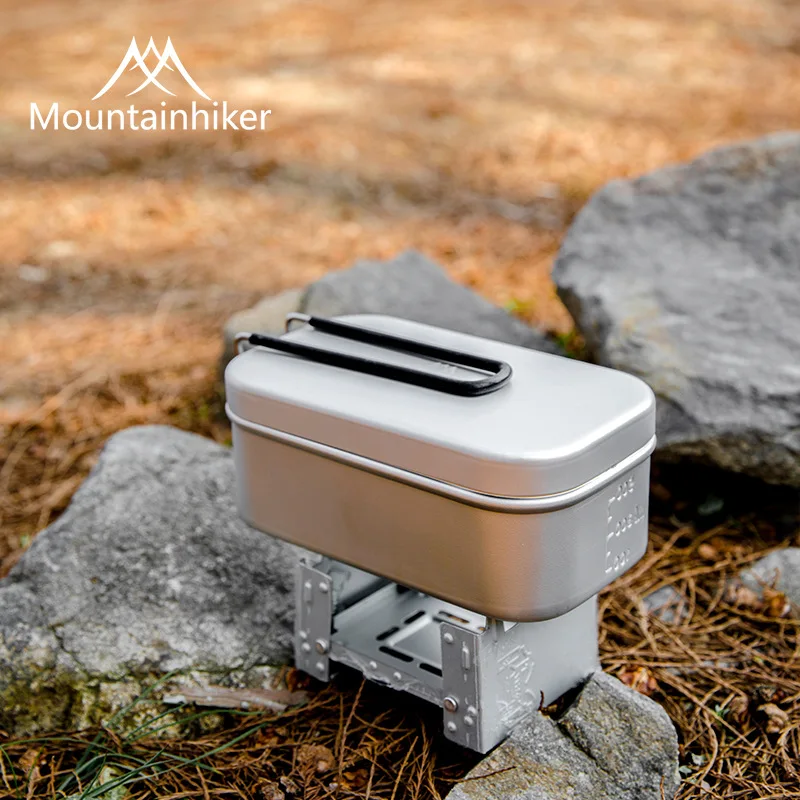 MOUNTAINHIKER Ultralight Aluminum Portable Lunch Box, Open Flame Heated Outdoor Picnic Camping Lunch Box, Aluminum Lunch Box
MOUNTAINHIKER Ultralight Aluminum Portable Lunch Box, Open Flame Heated Outdoor Picnic Camping Lunch Box, Aluminum Lunch Box