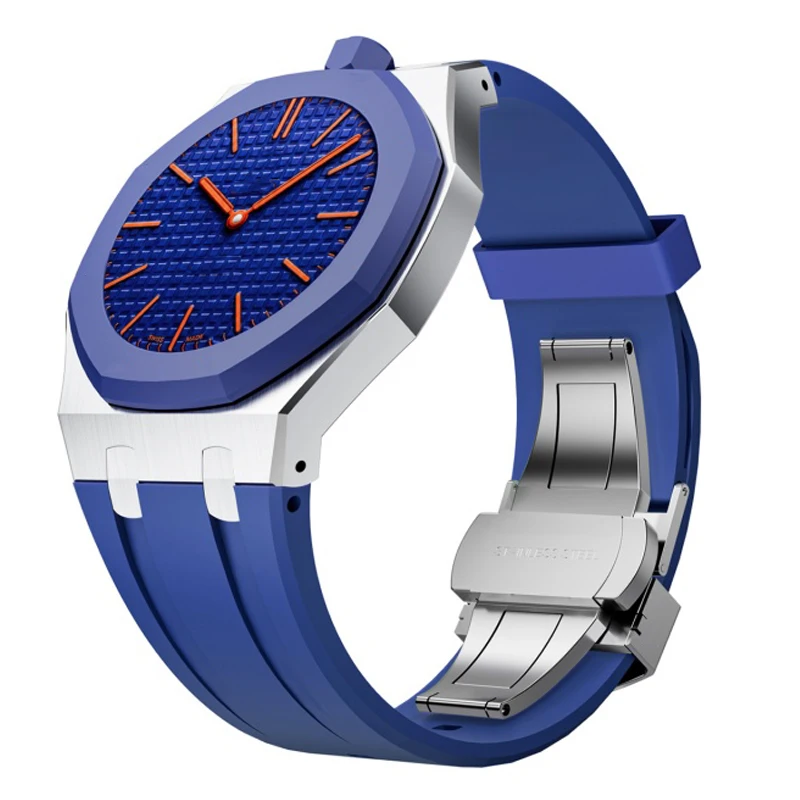 Luxury Stainless Steel Case Silicone Strap Modification Kit for Swatch X AP Royal POP Pocket Watch Change to Wristwatch Band
Luxury Stainless Steel Case Silicone Strap Modification Kit for Swatch X AP Royal POP Pocket Watch Change to Wristwatch Band
