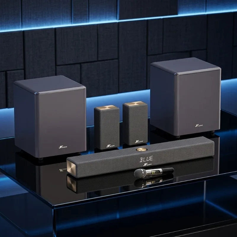 18CH Plastic Wireless Home Theater Soundbar 560W with 2 Surround Center Channel 2 Subwoofers for 4K TV
18CH Plastic Wireless Home Theater Soundbar 560W with 2 Surround Center Channel 2 Subwoofers for 4K TV