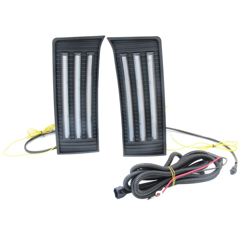 Two-Color Streamer LED Daytime Running Light Turn Signal Signal Light For 2022-2023 Accessories
Two-Color Streamer LED Daytime Running Light Turn Signal Signal Light For 2022-2023 Accessories