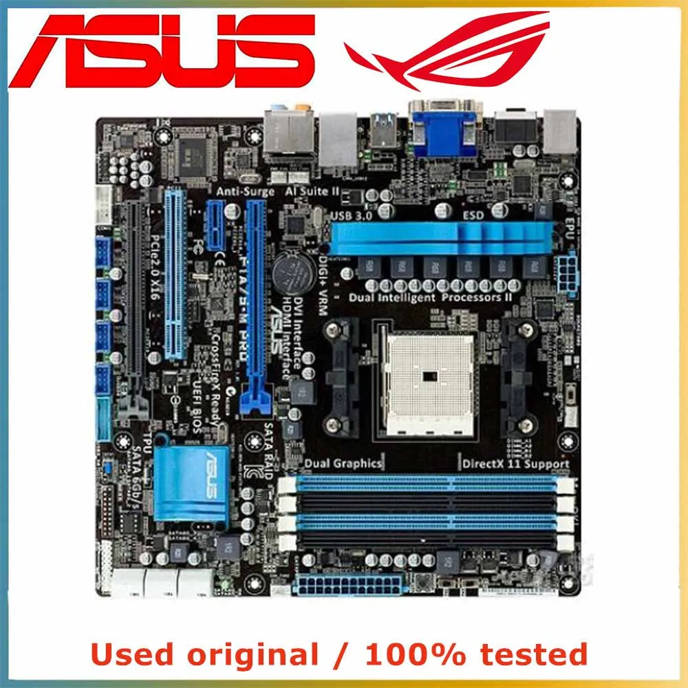 Материнская плата для компьютера ASUS F1A75-M PRO FM1 DDR3 32 ГБ для AMD A75 десктопная материнская плата SATA III USB PCI-E 3,0 X16
Материнская плата для компьютера ASUS F1A75-M PRO FM1 DDR3 32 ГБ для AMD A75 десктопная материнская плата SATA III USB PCI-E 3,0 X16